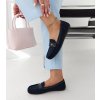 Modrofialové textilné mokasíny Fombio DF882 BLU NAVY 38 - GM (Veľkosť 38)