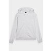 Dámská Mikina S Kapucí Rozepínací Bavlněná 4F Šedá 4FWMM00TSWSF1467-27M (Veľkosť XS)