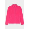 Dívčí Fleecová Mikina S Límcem Slim Fuchsie 4F (Veľkosť 152)