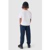 Chlapecké Kalhoty Jogger Casual Hladké 4F Tmavě Modré 4FJWMM00TTROM0812-31S (Veľkosť 122)