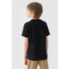 Tričko s potiskem pro chlapce 4F Černé 4FJWAW24TTSHM1553-20S (Veľkosť 122)