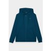 Pánska modrá mikina na zips s kapucňou 4F M1256-46S