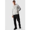 Pánská Mikina Na Zip S Kapucí Šedá 4FWMM00TSWSM1466-27M (Veľkosť 2XL)