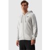 Pánská Mikina Na Zip S Kapucí Šedá 4FWMM00TSWSM1466-27M (Veľkosť 2XL)