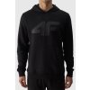 Pánská Mikina Bez Zipu S Kapucí Černá 4FWMM00TSWSM1464-20S (Veľkosť 2XL)