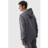 Pánská Mikina Nepřepínací S Kapucí 4FWMM00TSWSM1464-25S Šedá (Veľkosť 3XL)