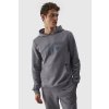 Pánská Mikina Nepřepínací S Kapucí 4FWMM00TSWSM1464-25S Šedá (Veľkosť 3XL)