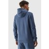 Pánská Mikina Bez Zapínání S Kapucí modré 4FWMM00TSWSM1464-32S (Veľkosť 3XL)