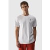 Pánské Tričko Hladké S Logem 4F Bílé 4FWMM00TTSHM1843-10S (Veľkosť 2XL)
