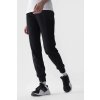 Dámske čierne tepláky joggery 4F z bavlny s viazaním, kód produktu F0945-20S