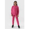 Dívčí Teplákové Kalhoty Joggery 4F Fuksja 4FJWMM00TTROF0828-55S (Veľkosť 158)