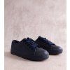 Modré detské tenisky z eco kože Azizana B366 NAVY (Veľkosť 30)
