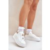 Dámské tenisky s kroužky bílé Bralinea (Veľkosť 40)