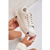 Dámské Sneakersy Na Platformě Eko Kůže Světle Béžové Lelandine (Veľkosť 39)