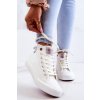 Dámské vysoké tenisky Cross Jeans JJ2R4056C Bílé (Veľkosť 38)