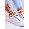 Dámske tenisky big star w274835 bíle / W274835 WHITE (Veľkosť 36)