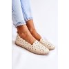 Dámske textilné balerínky béžovej farby, kód 20TX02-2417 BEIGE