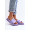 Dámské žabky Big Star LL274426 fialové (Veľkosť 36)