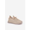 Síťované Slip On Sportovní Boty Dámské Béžové Harice (Veľkosť 39)