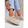 Síťované Slip On Sportovní Boty Dámské Béžové Harice (Veľkosť 39)