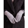 Dámske Rukavice farba Sivá kód AT-RK-6203.10 (Farba Sivá, Veľkosť M/L)