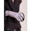 Dámske Rukavice farba Sivá kód AT-RK-6203.10 (Farba Sivá, Veľkosť M/L)