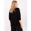 Dámska blúzka s podtlačou čierna RV-BZ-A264.21