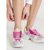 Dámske viacfarebné tenisky z textilu, štýl sport a casual, kód 23055