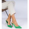 Dámske topánky lodičky zelené kód C-360 - GM C-360 GREEN 38 - GM (Veľkosť 38)