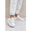 Dámské tenisky s tlustými šňůrkami na platformě bílé Laloma (Veľkosť 39)
