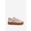 Dámské tenisky na platformě béžové Annines (Veľkosť 36)