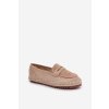 Dámske béžové espadrilky z EKO semišu, kód LT33-01 BEIGE