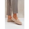 Dámske béžové espadrilky z EKO semišu, kód LT33-01 BEIGE
