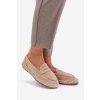 Dámske béžové espadrilky z EKO semišu, kód LT33-01 BEIGE