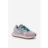 Dámské tenisky na platformě Memory Foam System Big Star NN274682 Modré (Veľkosť 36)