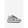 Dámské tenisky na platformě Memory Foam System Big Star NN274682 Modré (Veľkosť 37)