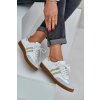 Zazoo n1068 kožené nízke tenisky Dámske biele / N1068/630/444/852 (Veľkosť 36)