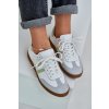 Zazoo n1068 kožené nízke tenisky Dámske biele / N1068/630/444/852 (Veľkosť 36)