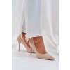 Klasické Lodičky Z z eko semišue Světle Béžové Navinda (Veľkosť 37)