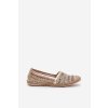 Elegantní kožené espadrilky s pletením multikolor zazoo 10178 / 10178 PLEC.MULTI+KRY+ZŁ (Veľkosť 36)
