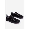 Pánské nízke materiál tenisky big star kk174002 čierne / KK174002 CZARNE (Veľkosť 40)