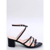 Dámske čierne lodičky z eko kože na 6-9 cm, CIC-103