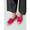 Ružové dámske sandále z ekologického semišu na bežný deň, kód 100-286