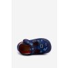 Detské papuče milami elastické na suchý zips granátové ambette / 226/BR-2 BLUE (Veľkosť 21)