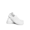 Dámske biele slip-on tenisky z textilu FF274A608 WHITE