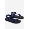 Pánské Sandále na suchý zips big star dd174718 námořnická modré / DD174718 GRANAT (Veľkosť 40)