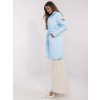 Dámsky kabát farba svetlo-modrá kód MI-PL-88311.59P : na temu obdobie Jeseň / zima