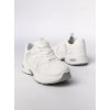 Biele dámske tenisky z textilu na každodenné nosenie, kód WX-132
