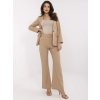 Dámske Nohavice farba Hnedá camel kód DHJ-SP-18737.08