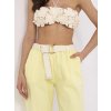 Dámske Nohavice farba Svetlo-žltá kód DHJ-SP-20506.79